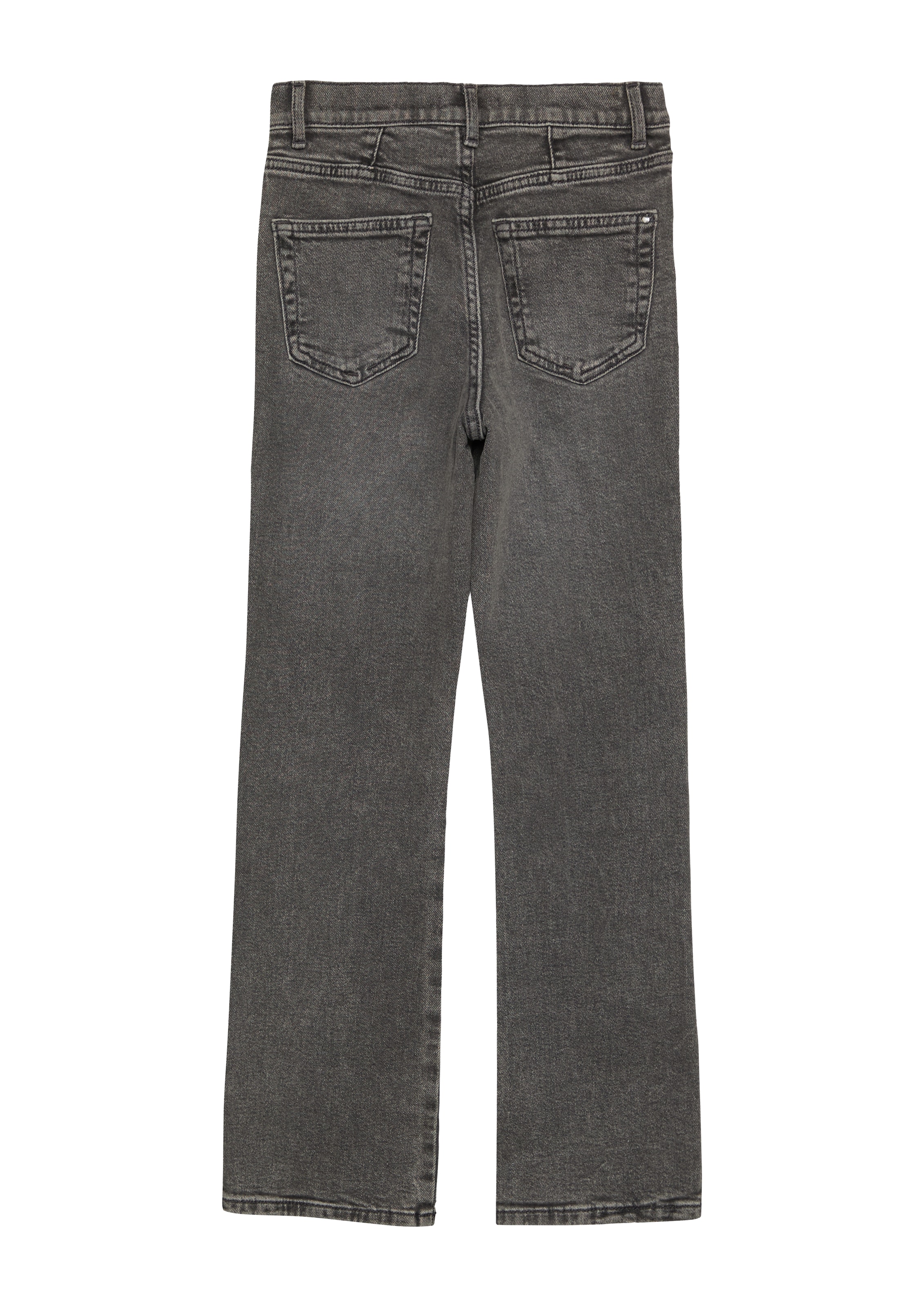 s.Oliver Flared Jeans 'Beverly' in Grey