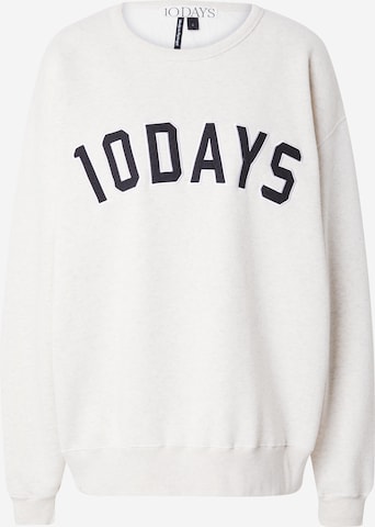 10Days Sweatshirt 'THE STATEMENT' i beige: forside