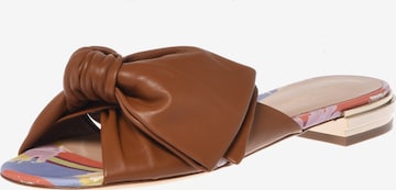 Mule BALDININI en marron : devant