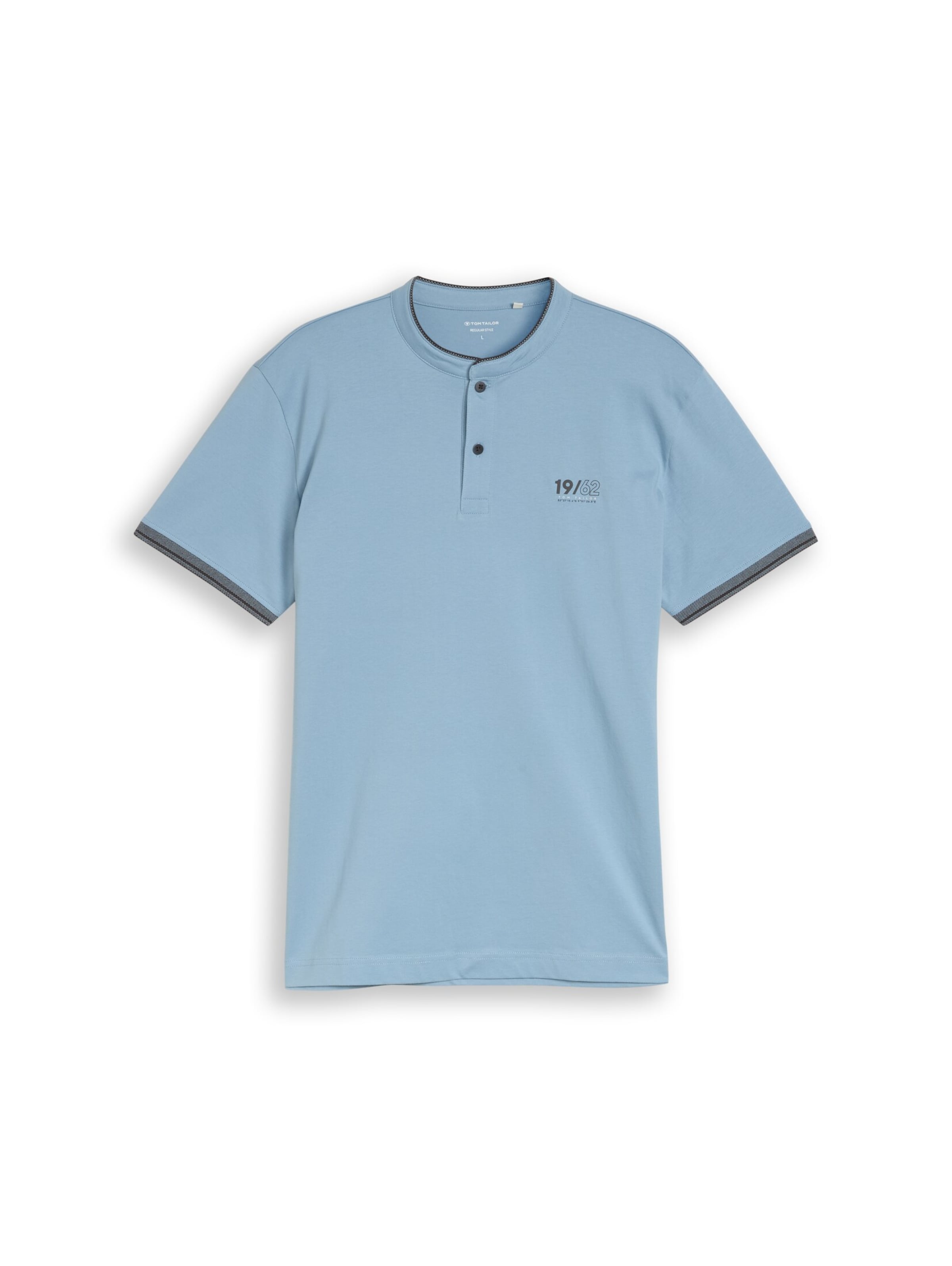 T-Shirt TOM TAILOR en bleu : devant