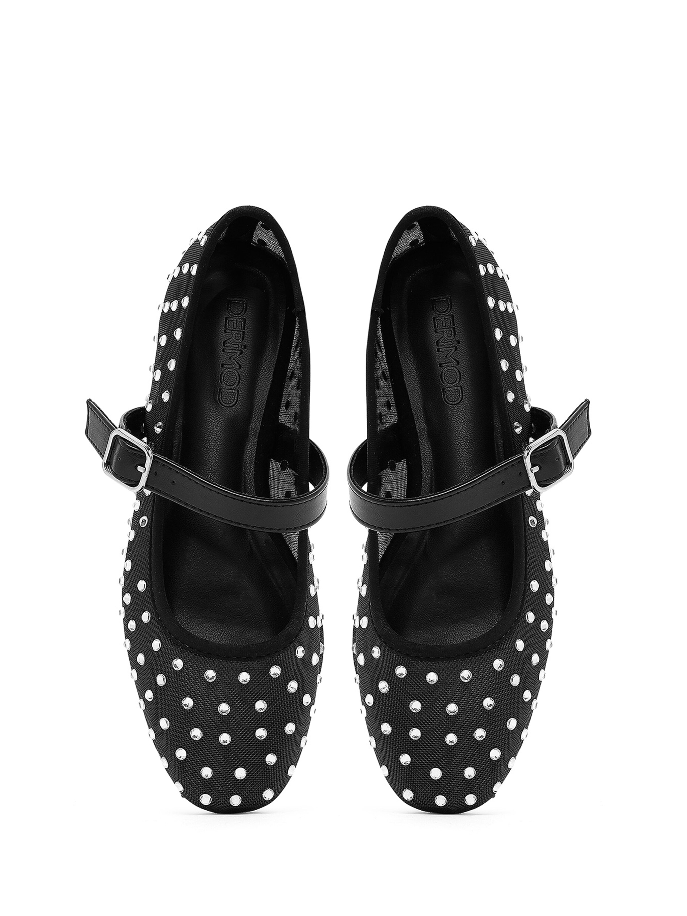 Ballerines à lanières Derimod en noir
