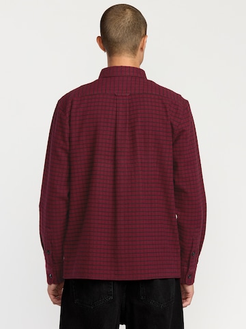 Coupe regular Chemise 'Augustone' Volcom en rouge