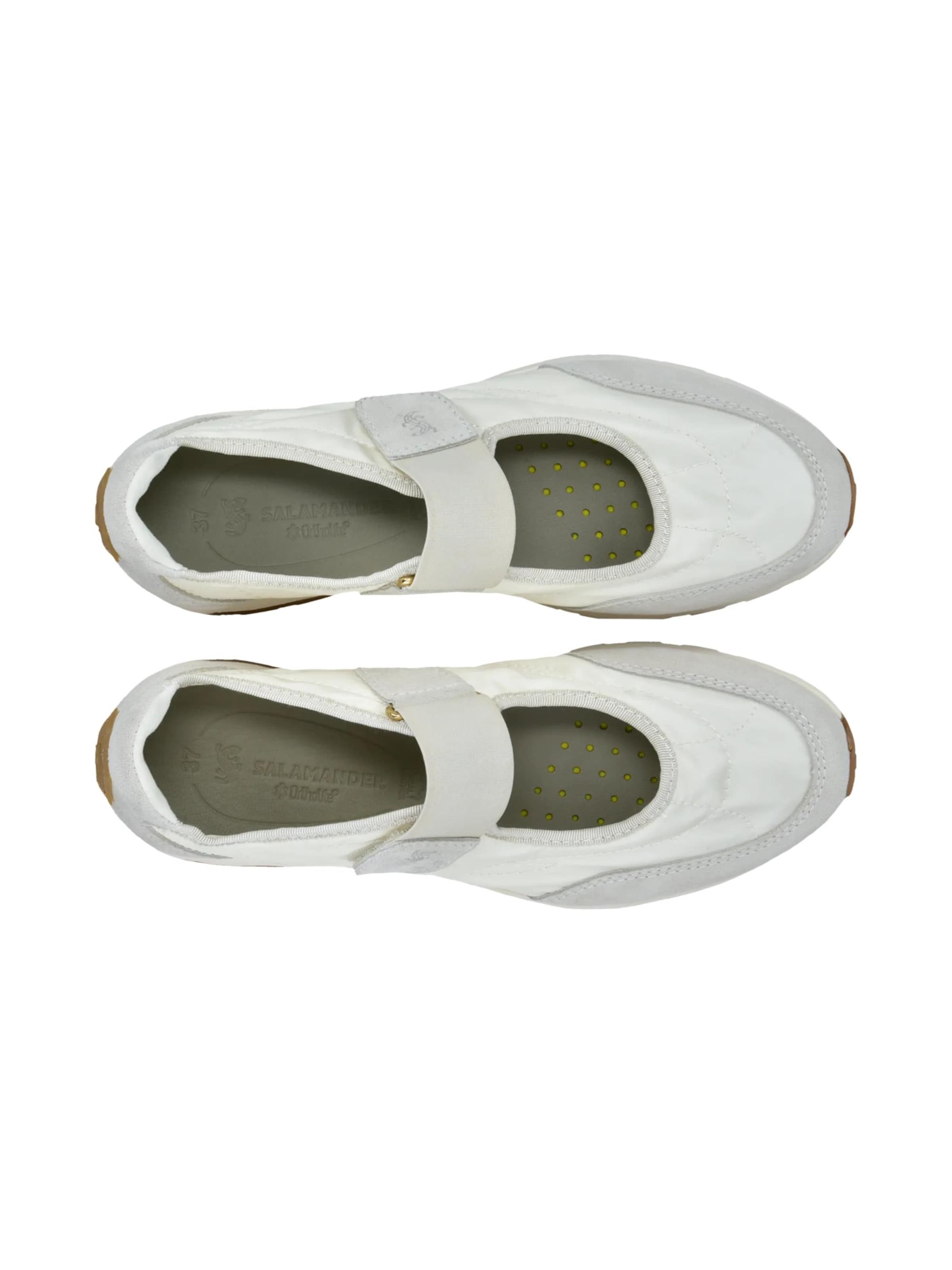 SALAMANDER Balerinka z rzemykiem w kolorze biały