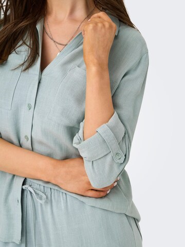 ONLY Blouse 'ONLYasmin-Siesta' in Groen
