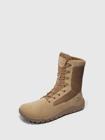 Boots 'NORTIV 8 Herren Militärische Taktikstiefel mit breiter Zehenbox, barfuß, null Höhenunterschied' di NORTIV 8 in beige