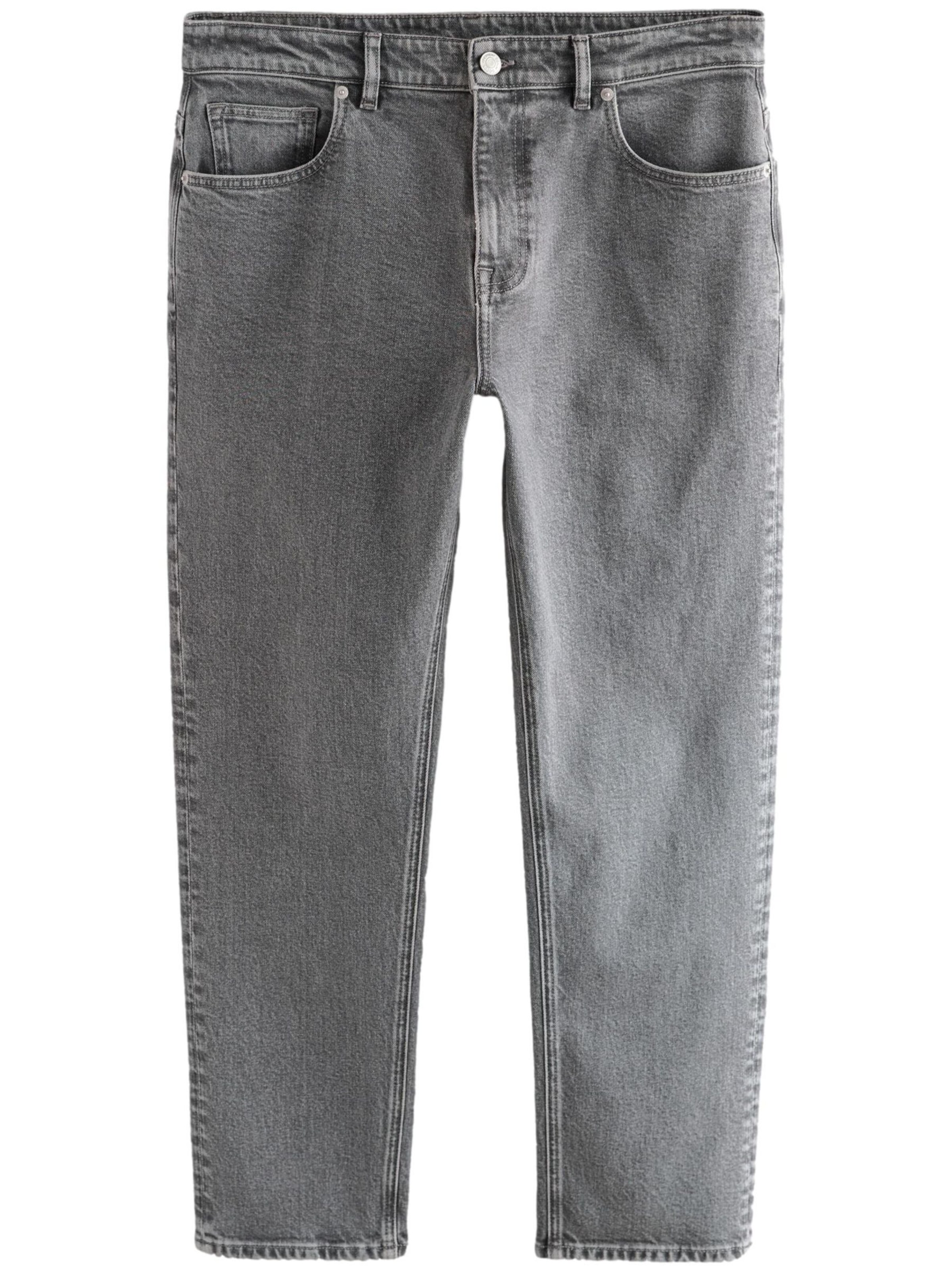 Next Slimfit Jeansy w kolorze szary: przód