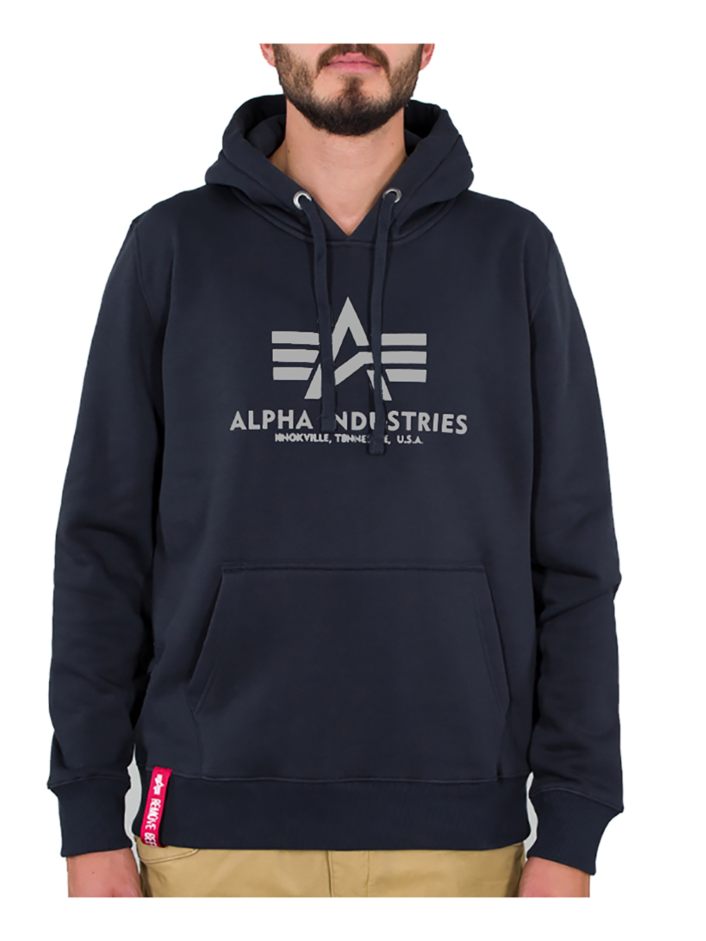 ALPHA INDUSTRIES Sweatshirt‌‌ in Blau: Vorderseite