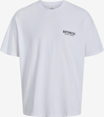 JACK & JONES T-Shirt 'JORBOTANIQ' in Weiß: Vorderseite