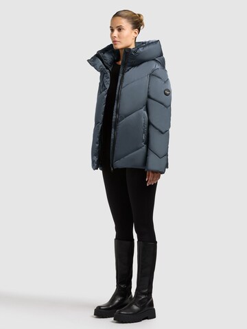 khujo Winter Jacket in Blue