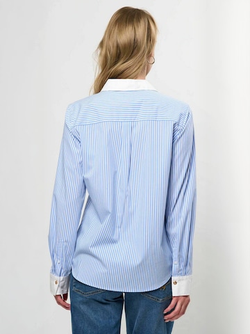 T-shirt ' UWLalla ' U.S. POLO ASSN. en bleu : derrière