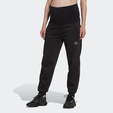 ADIDAS BY STELLA MCCARTNEY Regular Workout Pants in Black: front