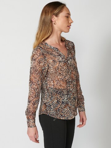 KOROSHI Bluse in Beige