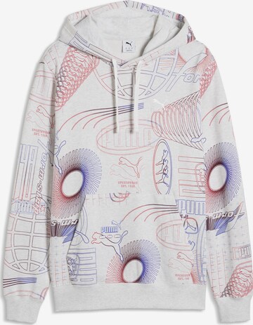 PUMA Sports sweatshirt 'Essentials' in White: front