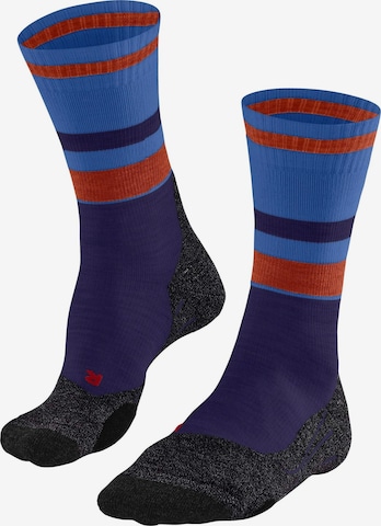FALKE Sportsocken 'TK2 Explore Compression' in Blau: Vorderseite