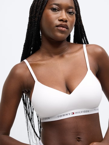 Bustieră Sutien de la Tommy Hilfiger Underwear pe alb