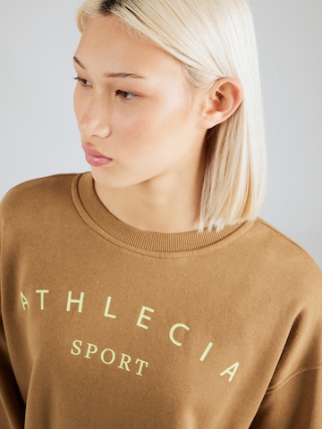 Athlecia Sportsweatshirt 'Asport' in Braun