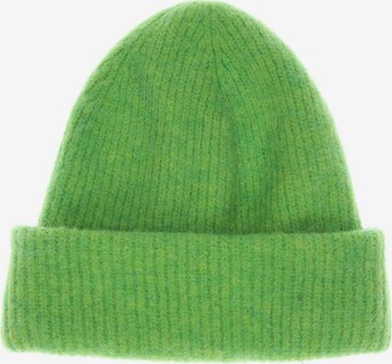 Arket Hut oder Mütze One Size in Grün: predná strana