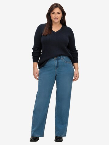 SHEEGO Loosefit Jeans 'ELLA' in Blau