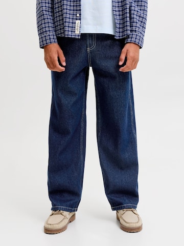 Baggy Jean 'JJIALEX JJCARPENTER' Jack & Jones Junior en bleu : devant
