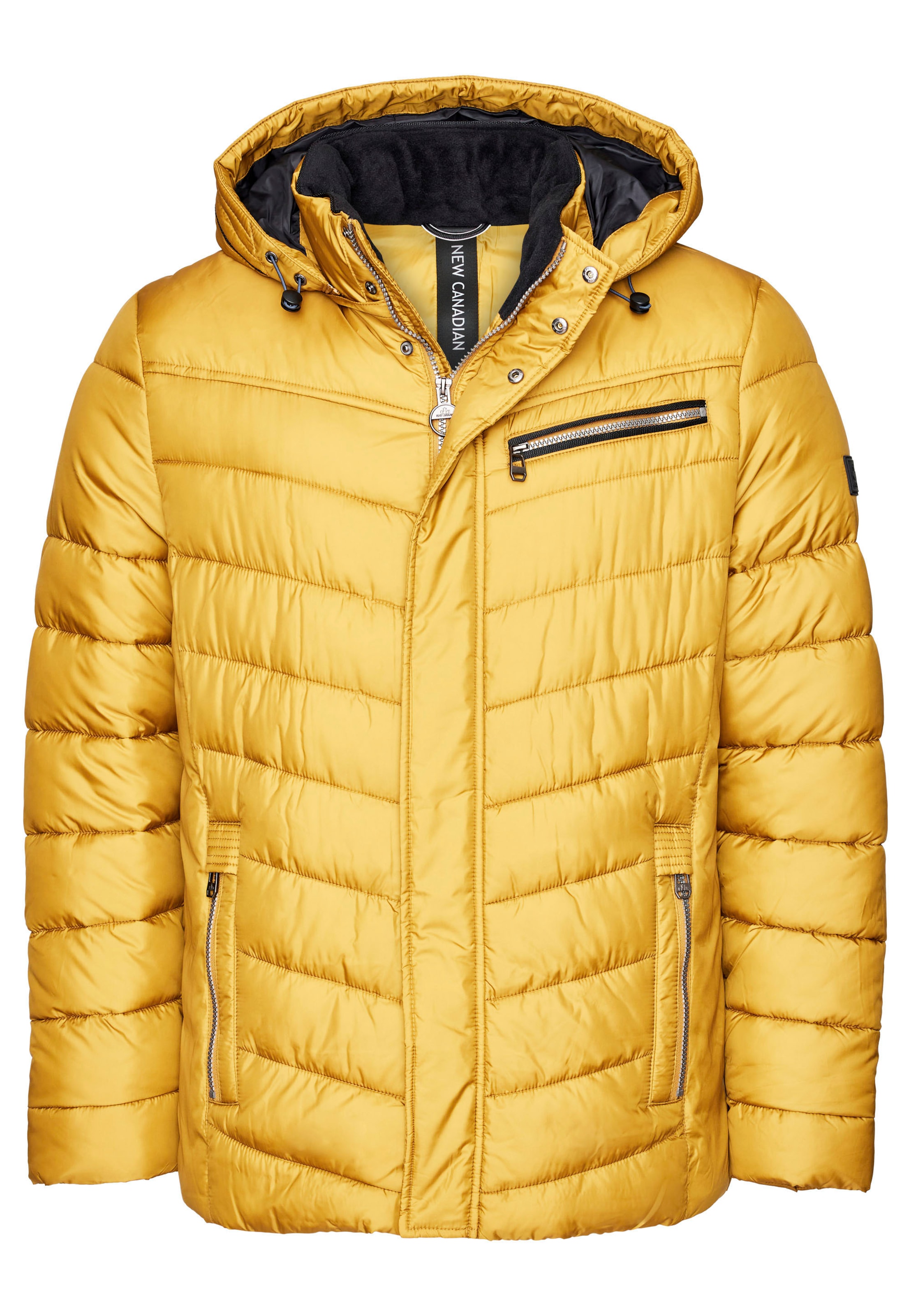 NEW CANADIAN Between-Season Jacket in Yellow: front