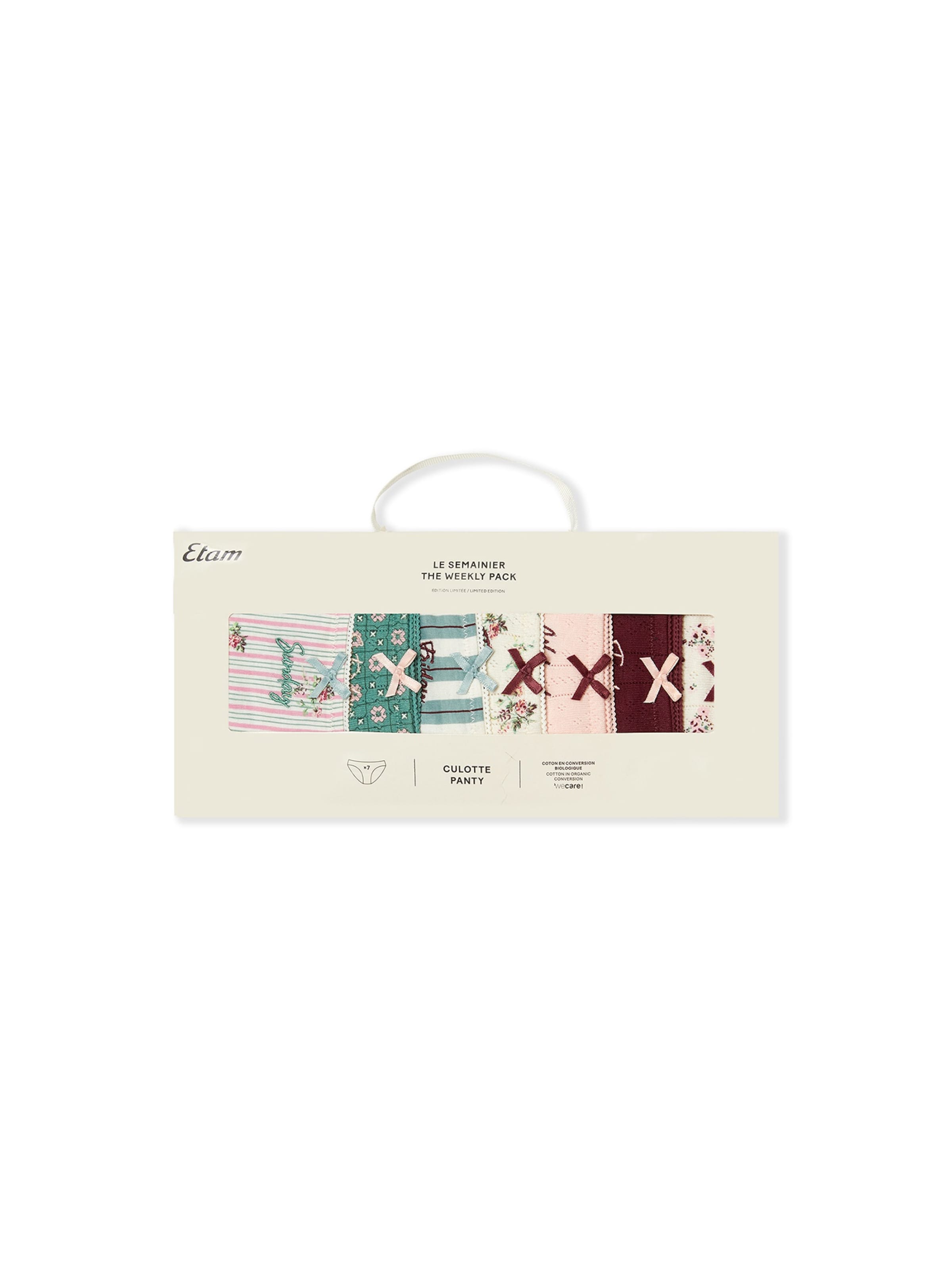 Slip 'Daily' di ETAM in rosa: frontale
