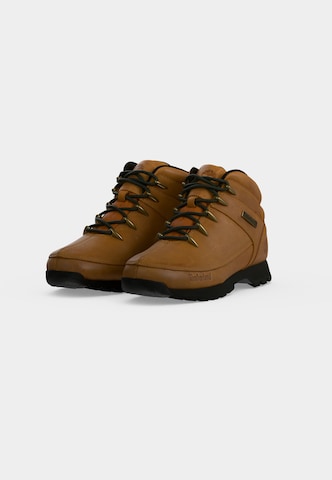 TIMBERLAND Šnurovacie čižmy 'Euro Sprint' - Hnedá
