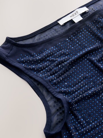 Next Tričko 'Heatseal Sparkle' – modrá
