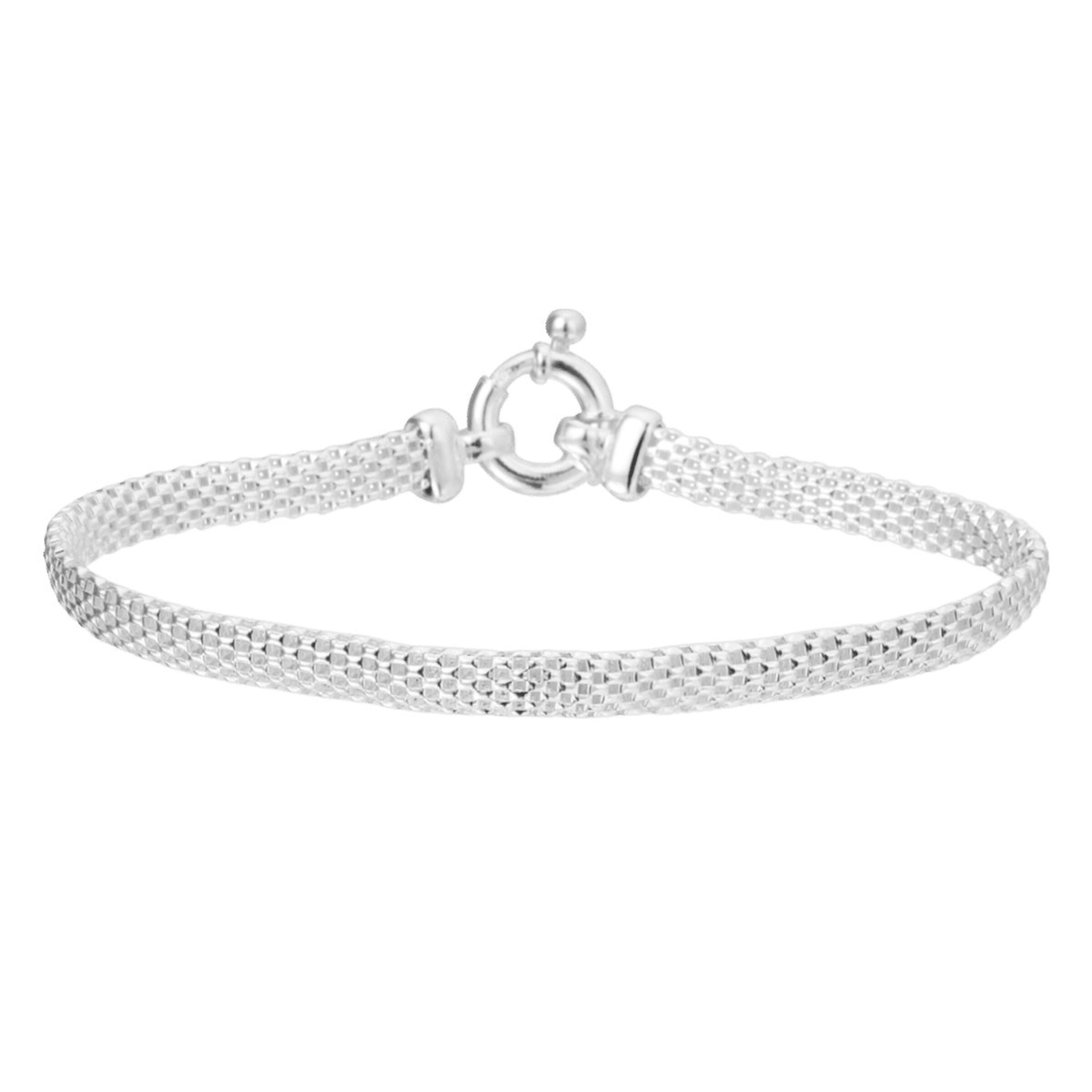 Lucardi Armband 'Basic' in Silber