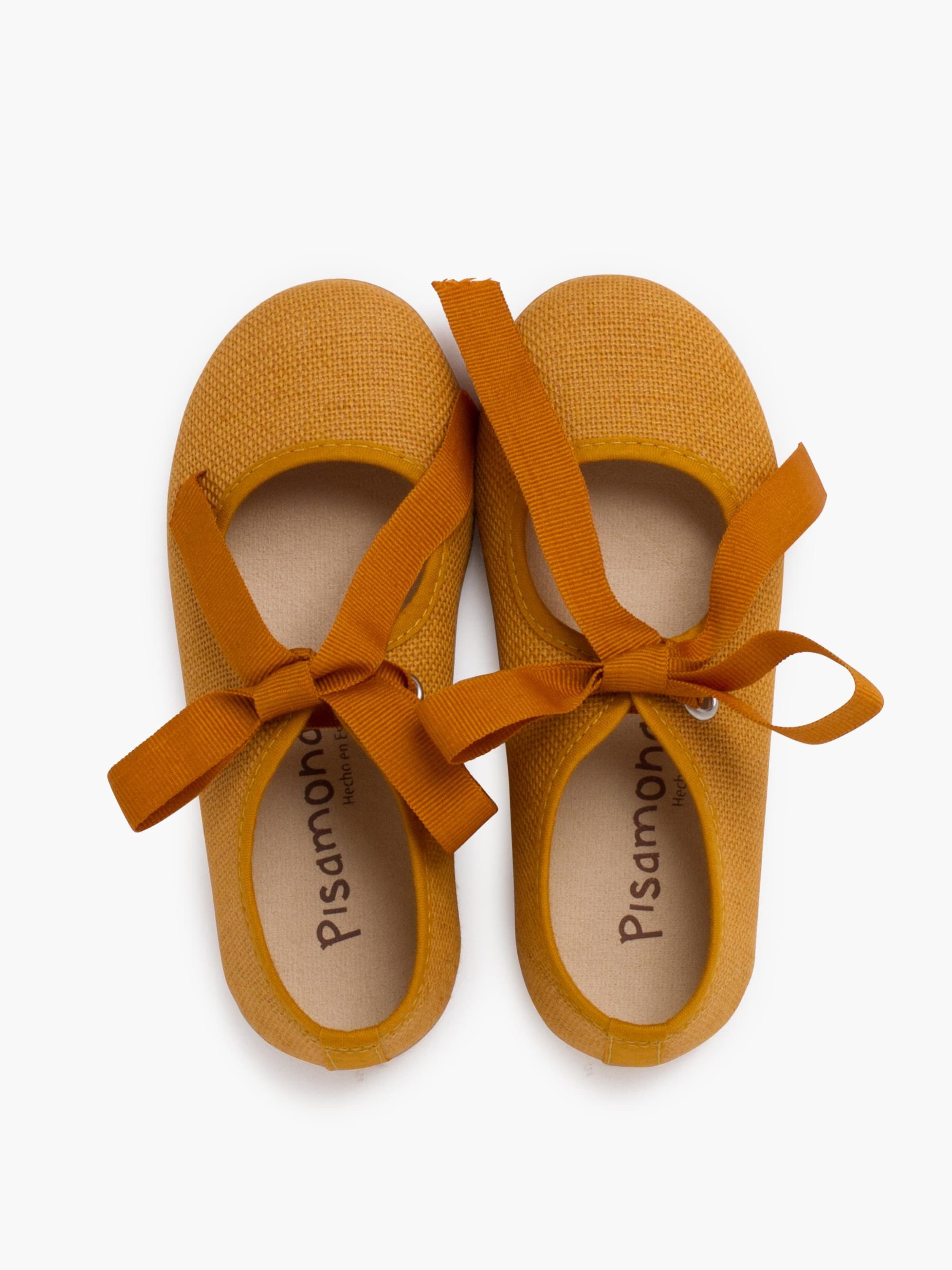 Pisamonas Ballet Flats in Yellow