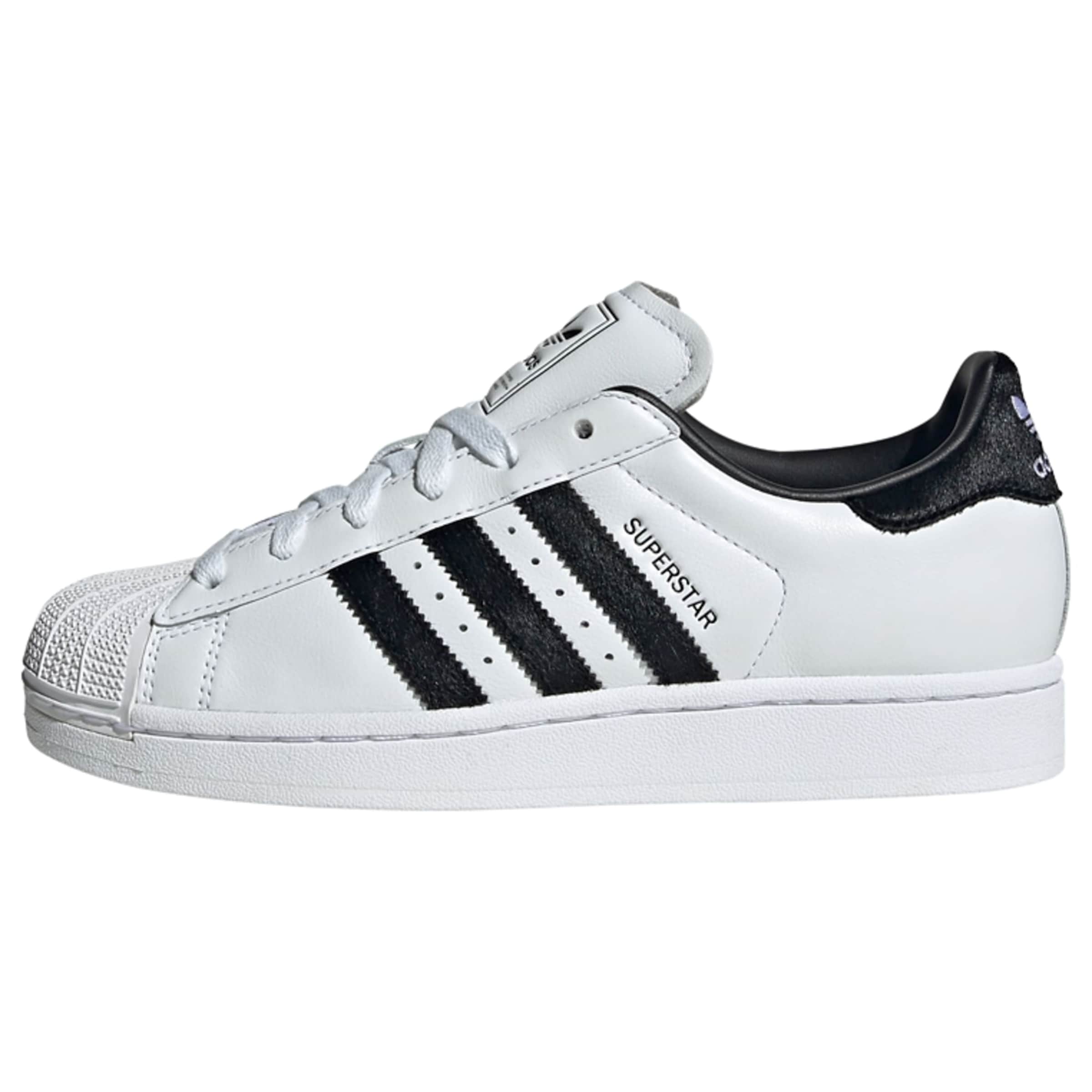 ADIDAS ORIGINALS - Sapatilhas baixas 'Superstar II' em branco: frente