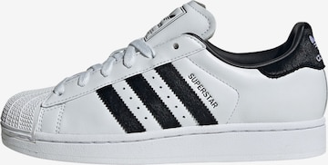 balta ADIDAS ORIGINALS Sportbačiai be auliuko 'Superstar II': priekis