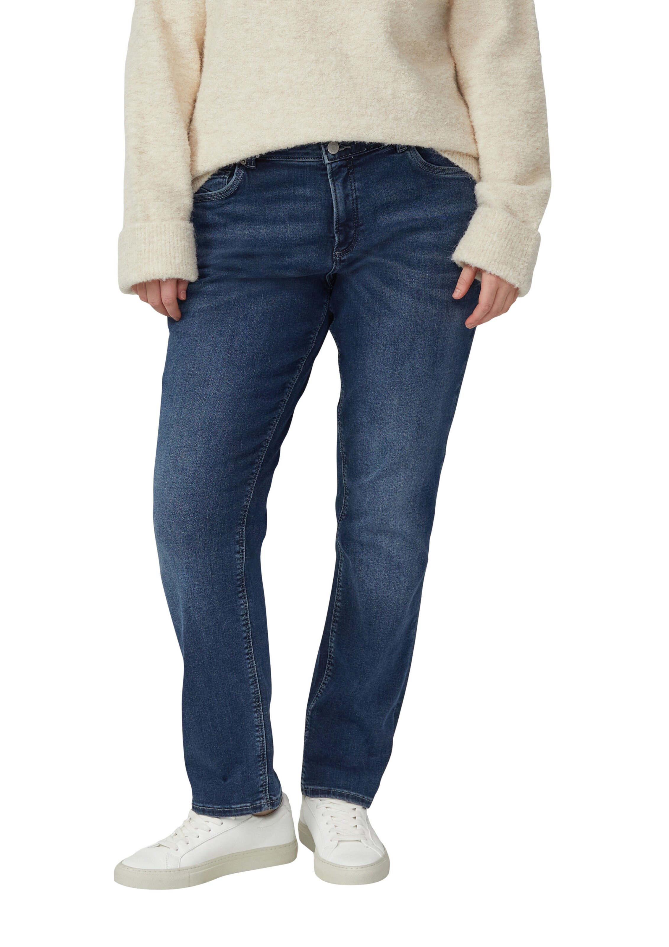 Regular Jean QS en bleu