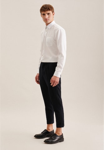 SEIDENSTICKER Regular fit Button Up Shirt in White