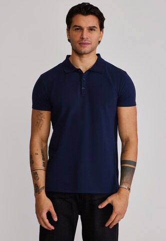 SikSilk Shirt in Blue: front