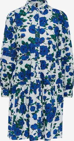 Y.A.S Sukienka koszulowa 'Roso' w kolorze niebieski: przód