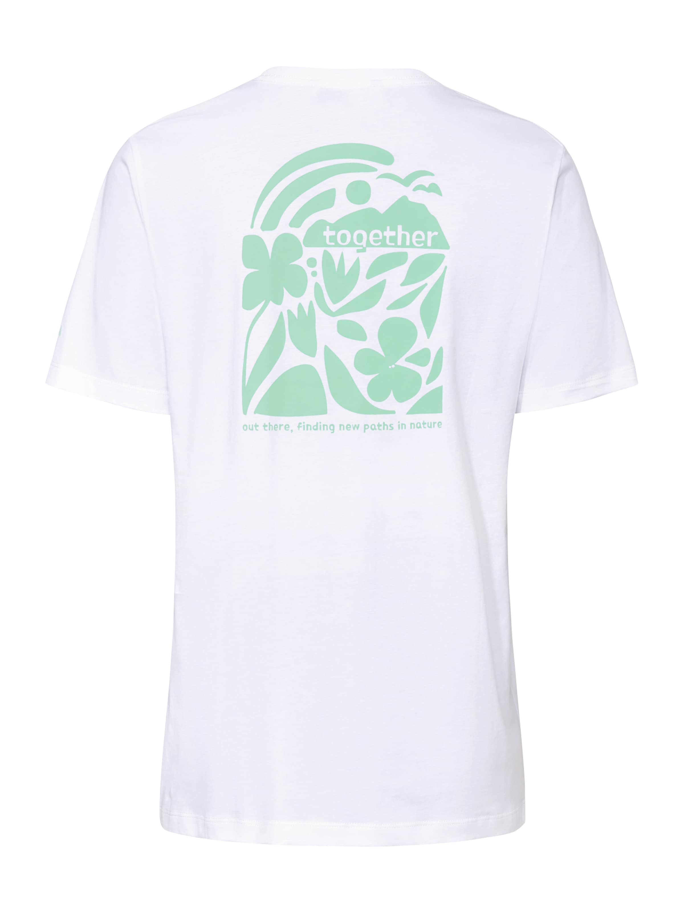 VAUDE Sportshirt 'Spirit II' in Weiß