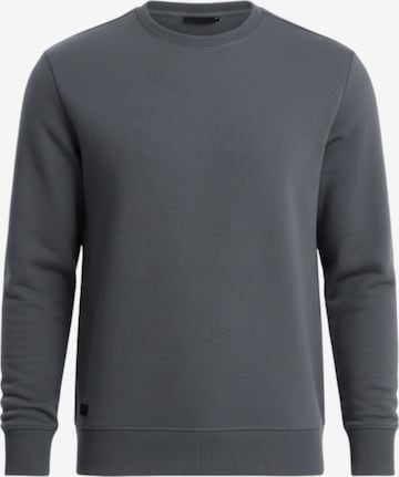 Sweat-shirt 'OM-SSBN-0159' Ombre en gris : devant