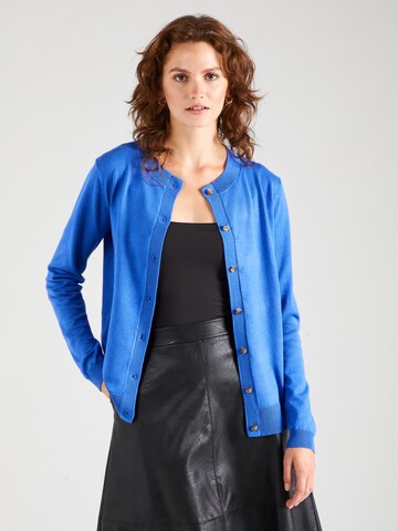 Soft Rebels Gebreid vest 'Marla' in Blauw: voorkant