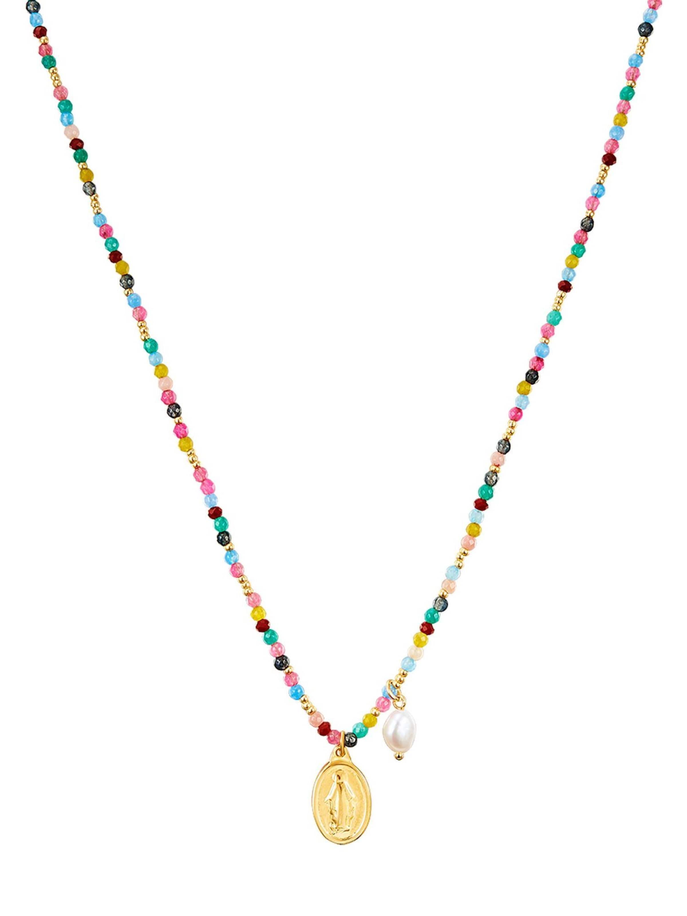 Collana di Yokoamii in oro: frontale