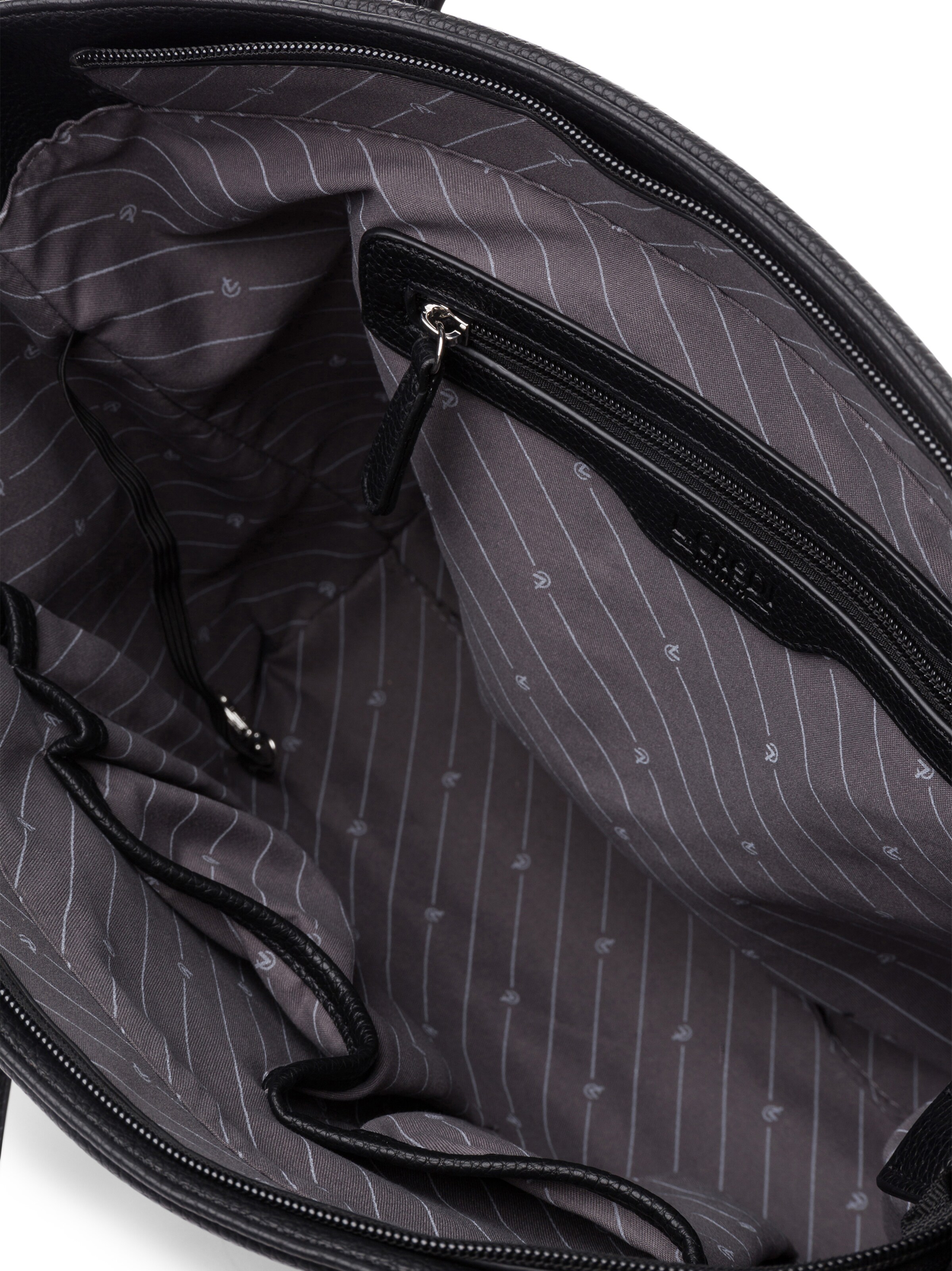 L.CREDI Shopper 'Merle' in Schwarz