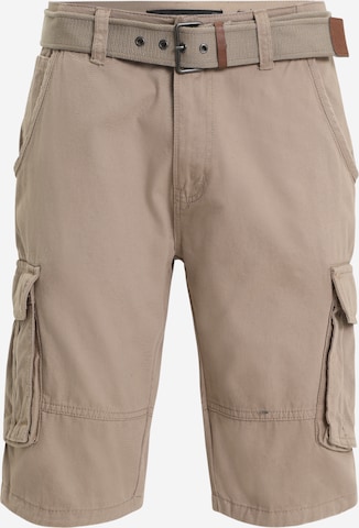 Pantalon cargo 'Monroe' INDICODE JEANS en beige : devant