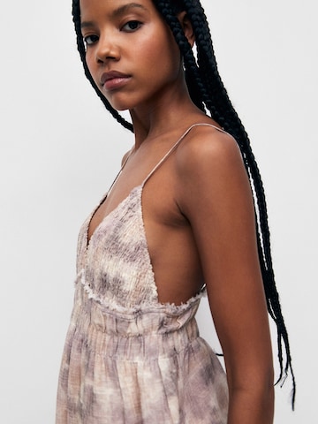 Pull&Bear Sommerkjole i beige