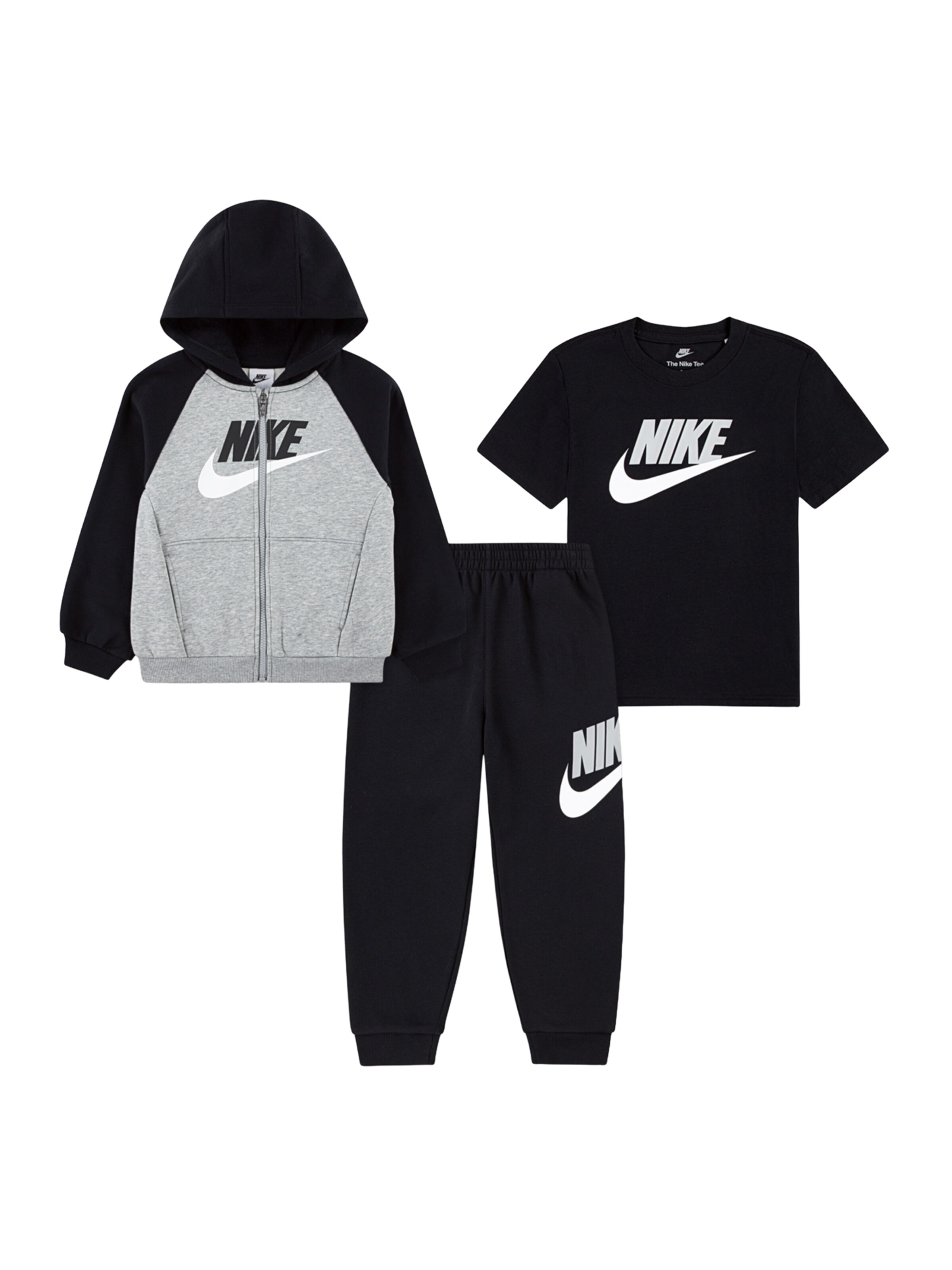 Nike Sportswear Komplet | črna barva: sprednja stran