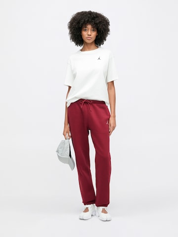 Jordan Tapered Trousers 'BRKLN FLC' in Red