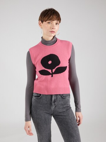 UNITED COLORS OF BENETTON Sweater in Pink: front