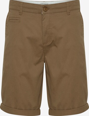 !Solid Regular Pants in Brown: front