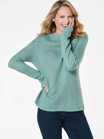 Pull-over Goldner en vert