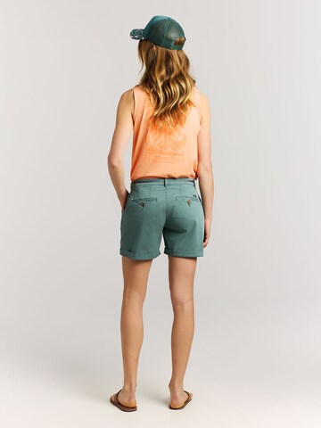 PROTEST Regular Pants 'PRTTulip' in Green