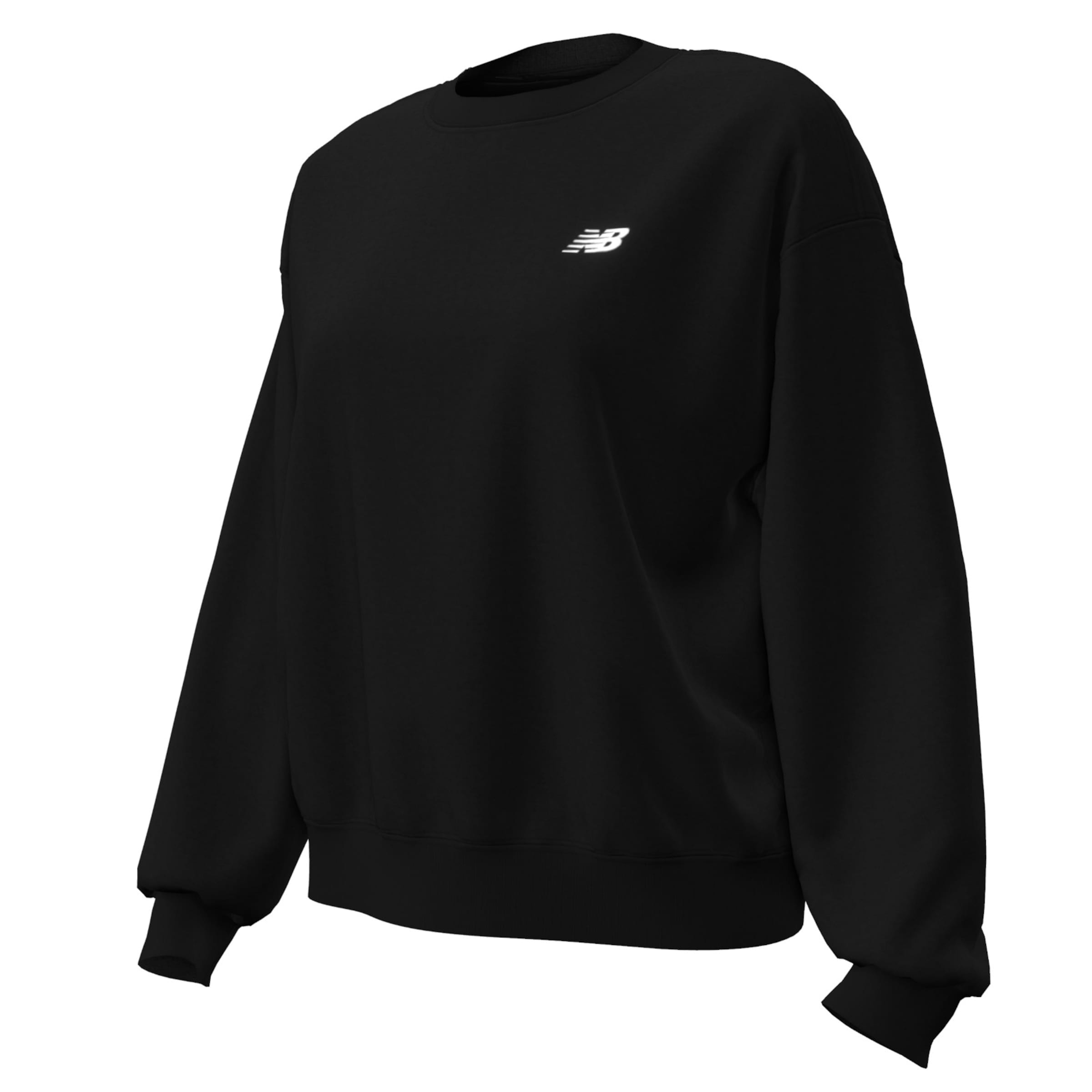 new balance Sweatshirt 'Essentials' in Schwarz: Vorderseite