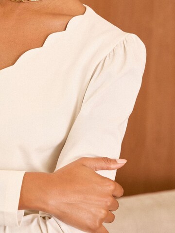 love & roses Pluus, värv valge